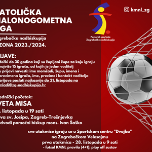 Započele prijave za novu sezonu Katoličke malonogometne lige